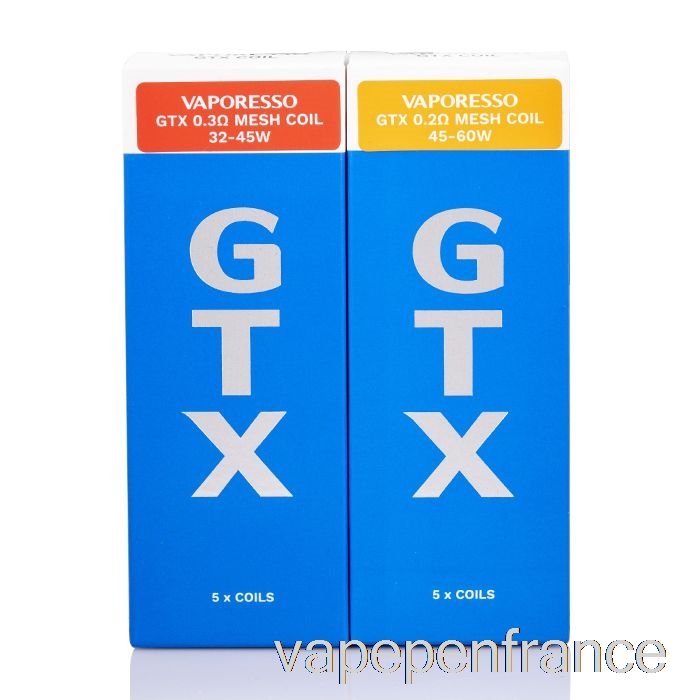 Bobines De Remplacement Vaporesso Gtx Bobines Maillées Gtx 1,2 Ohm Stylo Vape